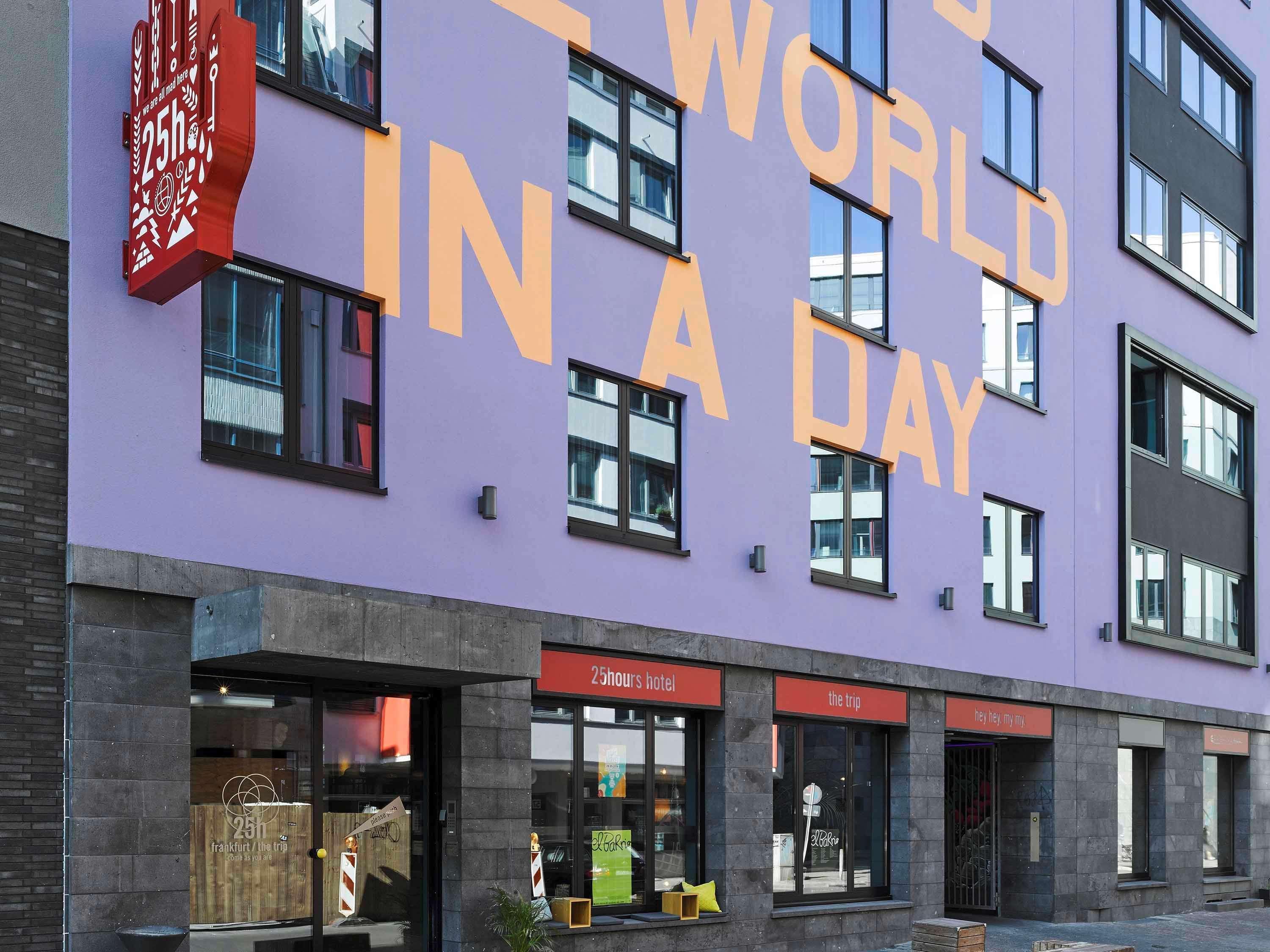 25Hours Hotel The Trip Frankfurt am Main Exterior foto